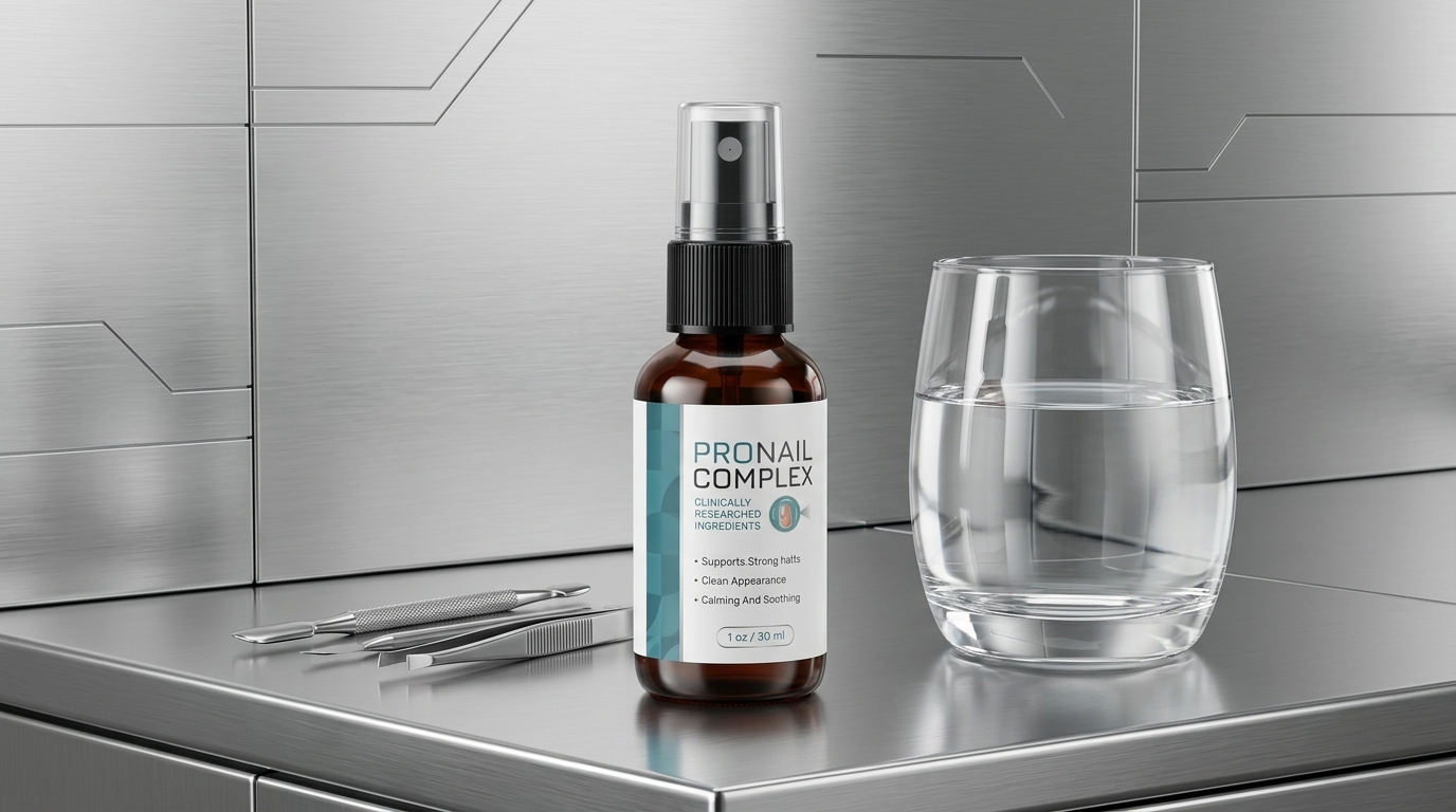 Daily use of ProNail Complex for healthy nails and feet